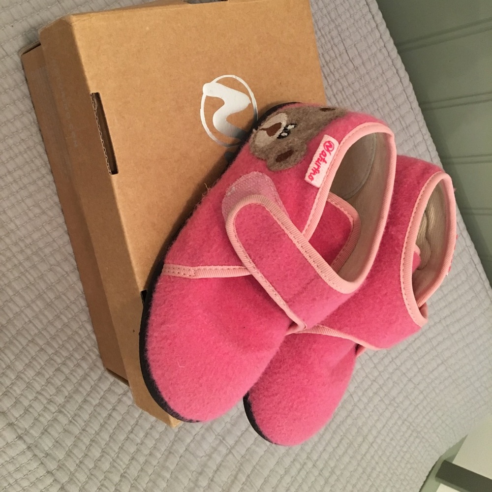 Naturino Wool Toddler Girl Slippers.